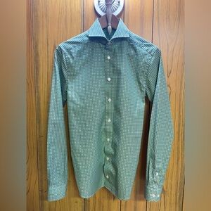 Eton medallion print Super Slim Fit shirt